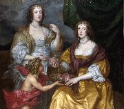 Anthony Van Dyck Lady Elizabeth Thimbelby and her Sister Germany oil painting artist